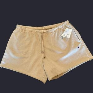 Champion NWT Time Capsule Walnut Reverse Weave Shorts XXL